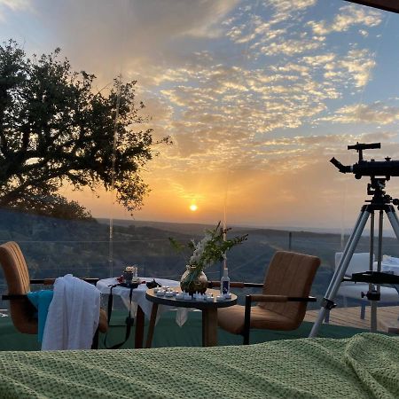Eco-Lodge En La Reserva Privada Campanarios De Azaba - Proyecto De Conservacion Espeja Bagian luar foto