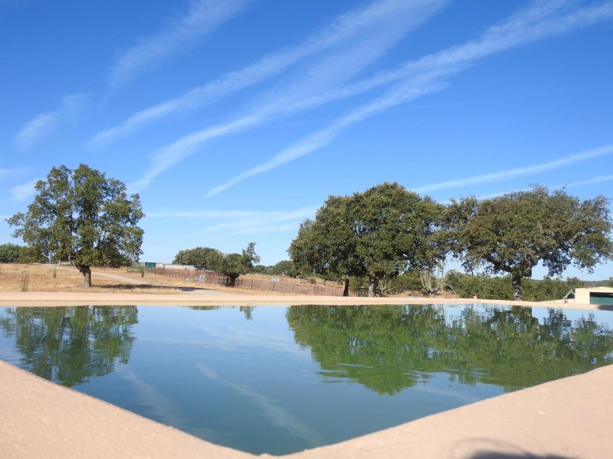 Eco-Lodge En La Reserva Privada Campanarios De Azaba - Proyecto De Conservacion Espeja Bagian luar foto