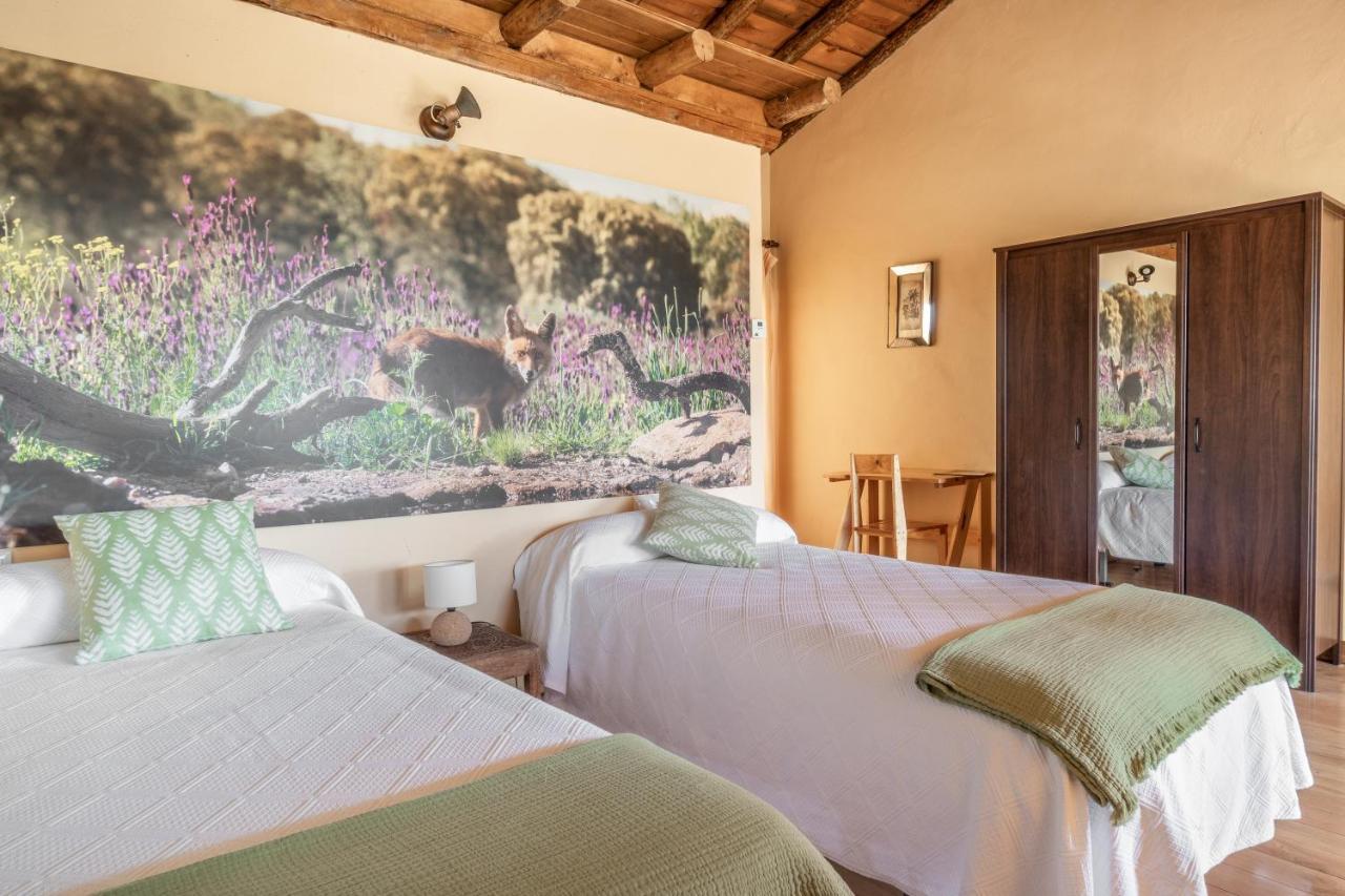Eco-Lodge En La Reserva Privada Campanarios De Azaba - Proyecto De Conservacion Espeja Bagian luar foto