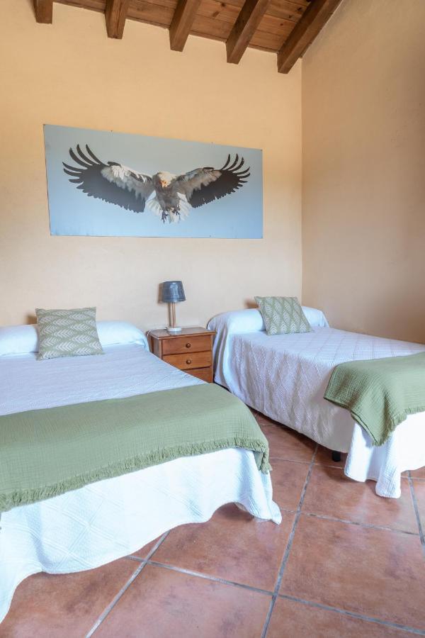 Eco-Lodge En La Reserva Privada Campanarios De Azaba - Proyecto De Conservacion Espeja Bagian luar foto