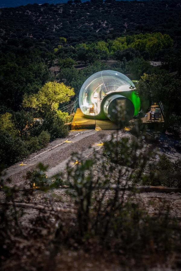 Eco-Lodge En La Reserva Privada Campanarios De Azaba - Proyecto De Conservacion Espeja Bagian luar foto